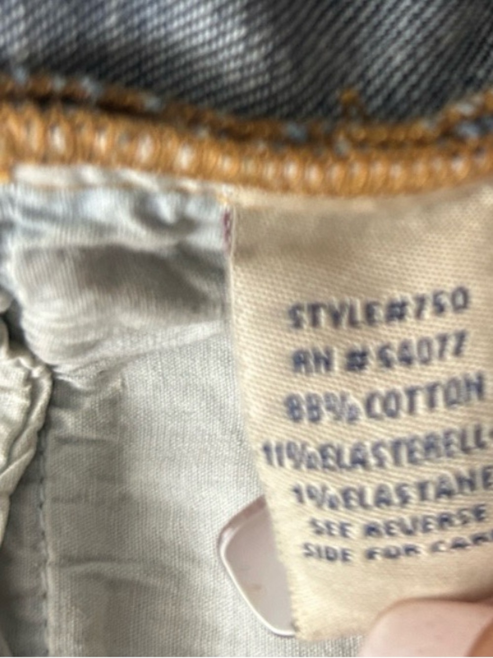 CABI JEANS LOWRISE STRAIGHT LEG 2 - Picture 8 of 8